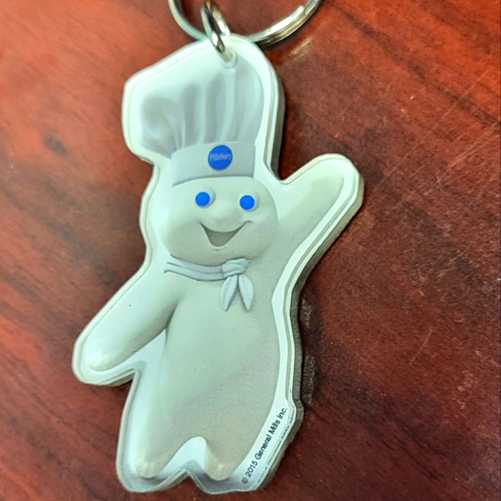 Pillsbury general mills 2015 Doughboy keychain.